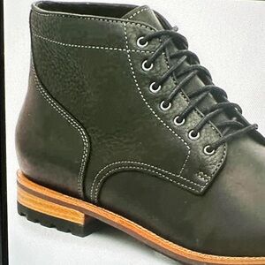 NWOT.Warfield & Grand Black Men's Boots